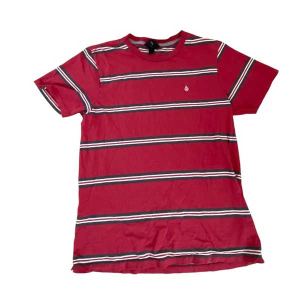VOLCOM Men’s Red T-Shirt Size L - Picture 1 of 2